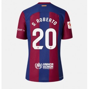 Maillot de foot Barcelona Sergi Roberto #20 Domicile Femmes 2023-24 Manches Courte